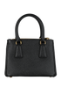 Mini Galleria, &pound;1,600, Handbags, Black, Leather, Back view